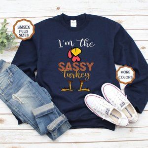 Sassy Turkey Sweatshirt